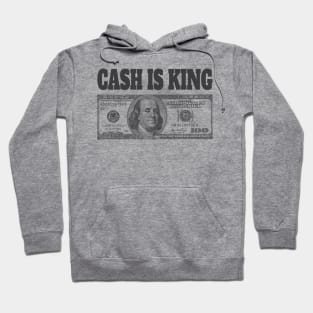 cash is king vintage retro style Hoodie